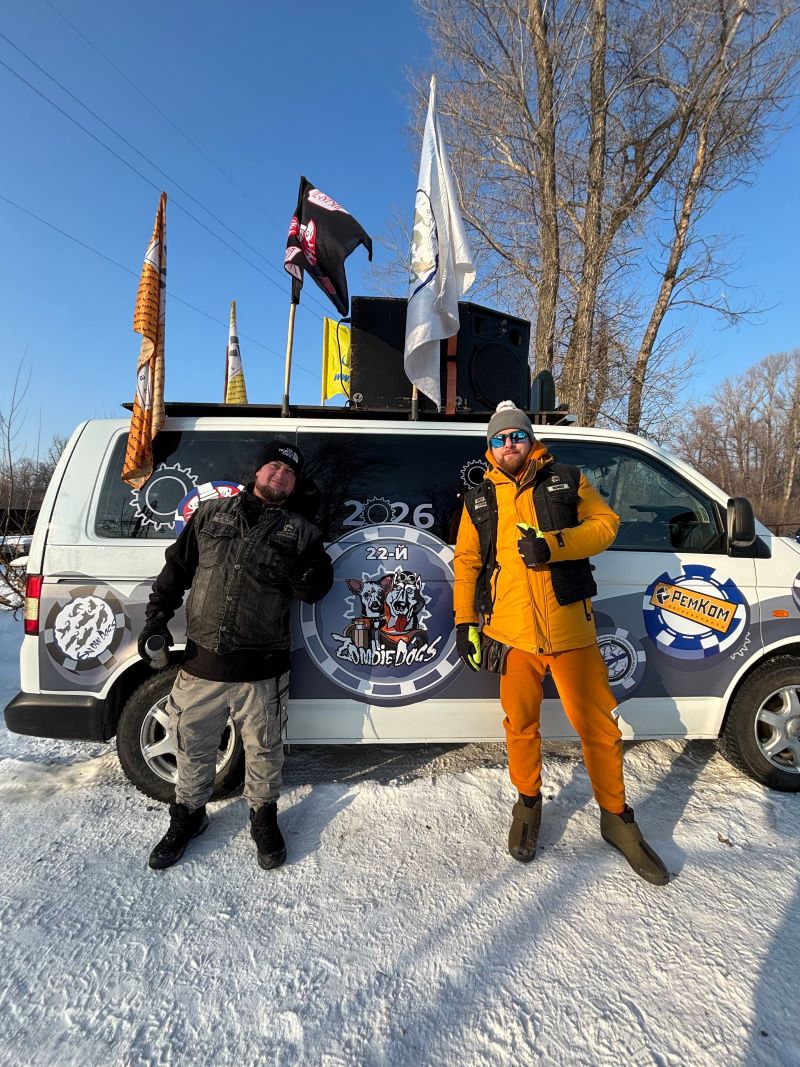 Клуб «Right Way MC» принял участие в 22-ом зимнем мотослёте «Snowdogs»