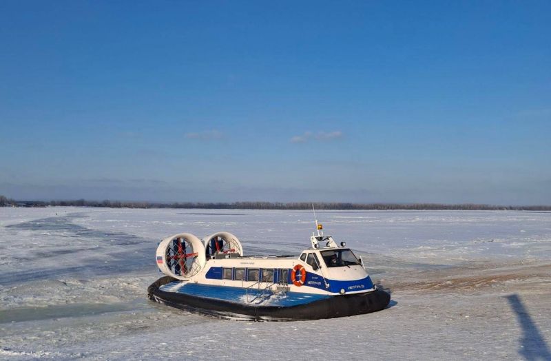 На ледяной переправе Самара–Рождествено выявили нарушения
