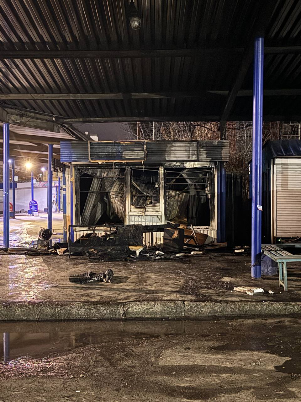 В МЧС прокомментировали пожар в районе сызранского рынка