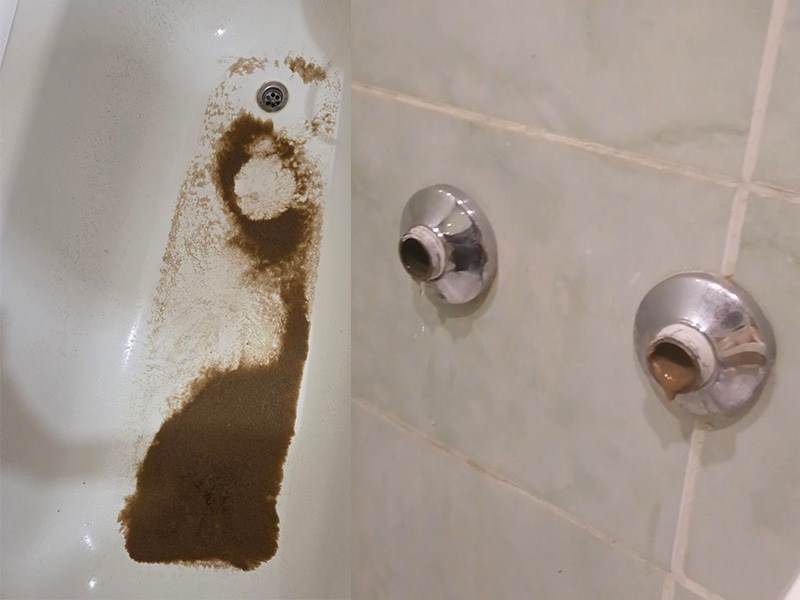 Ванная жителей Сызрани превратилась в пустыню