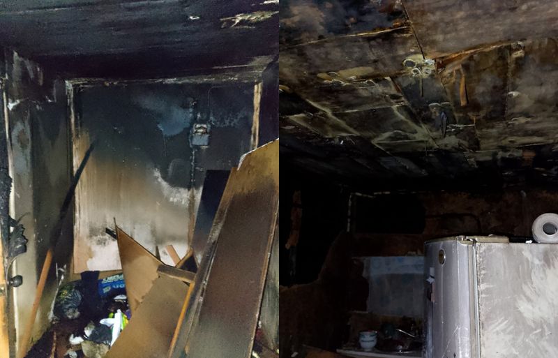 Соседи помогли спасать детей: еще одна семья в Сызрани потеряла всё до нитки на пожаре