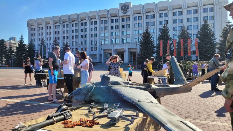 В Самаре на площади Славы работают тематические площадки в честь 81-годовщины Победы в Великой Отечественной войне