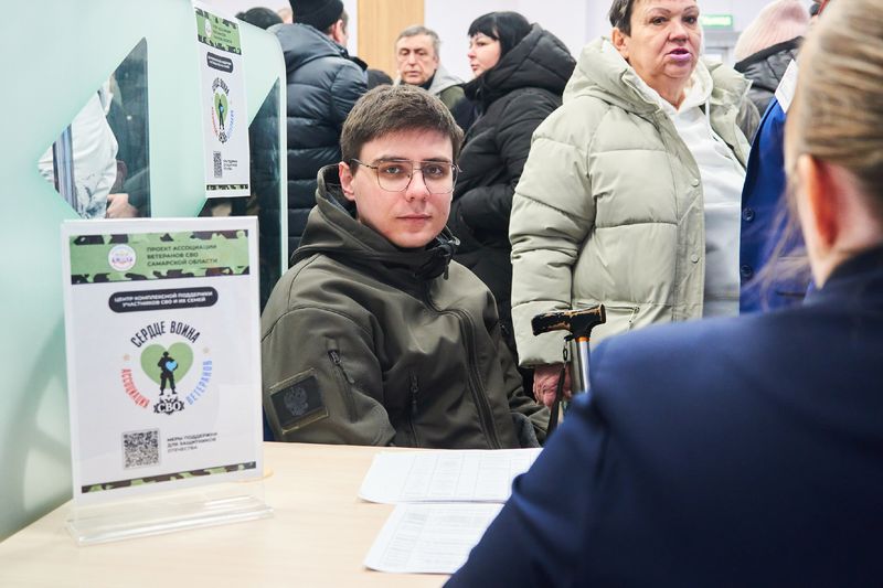 В кадровом центре Сызрани прошло заседание клуба «Работа для СВОих»