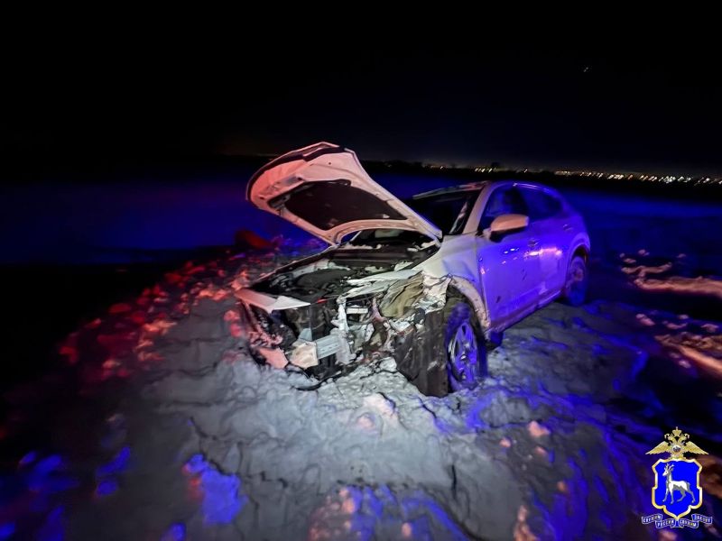 В Сызранском районе случилось ДТП - водители чудом избежали тяжёлых последствий