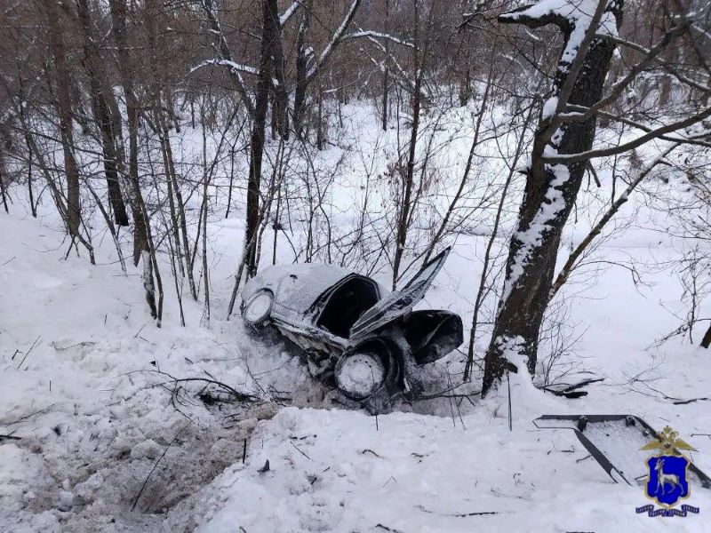В Самарской области в результате превышения скорости погиб молодой водитель