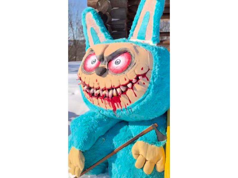 В российском парке на Масленицу сожгут огромную лабубу