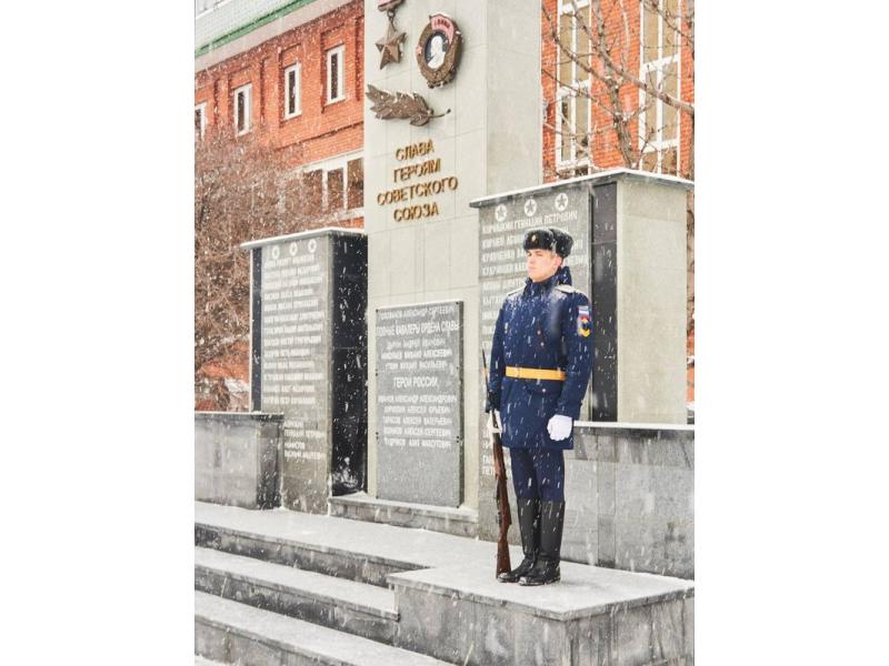 На монументе Славы в центре Сызрани появились новые имена Героев России