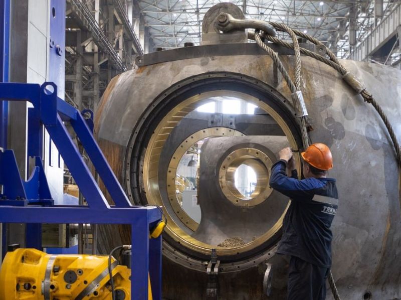 Завод «ТЯЖМАШ» приступил к масштабному ремонту турбины Жигулёвской ГЭС