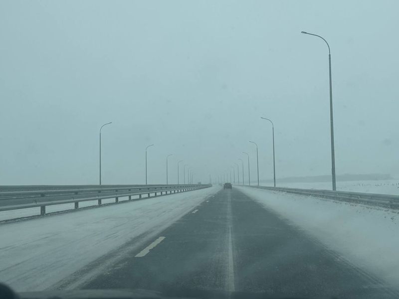 Из-за низовой метели трасса под Сызранью закрыта