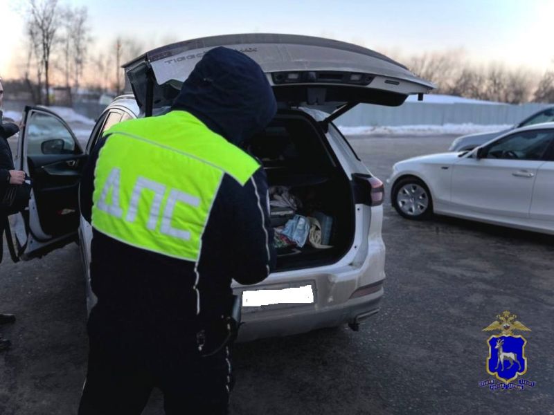 В Сызранском районе после попытки водителя дать взятку инспектору ДПС пассажиров решили выдворить из страны