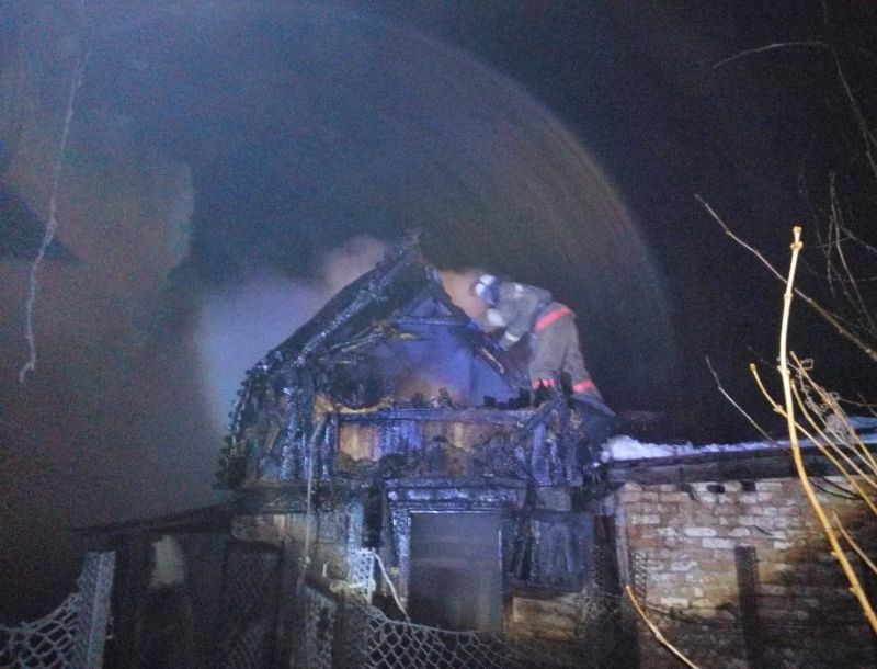 В селах Сызранского и Шигонского районов тушили пожары