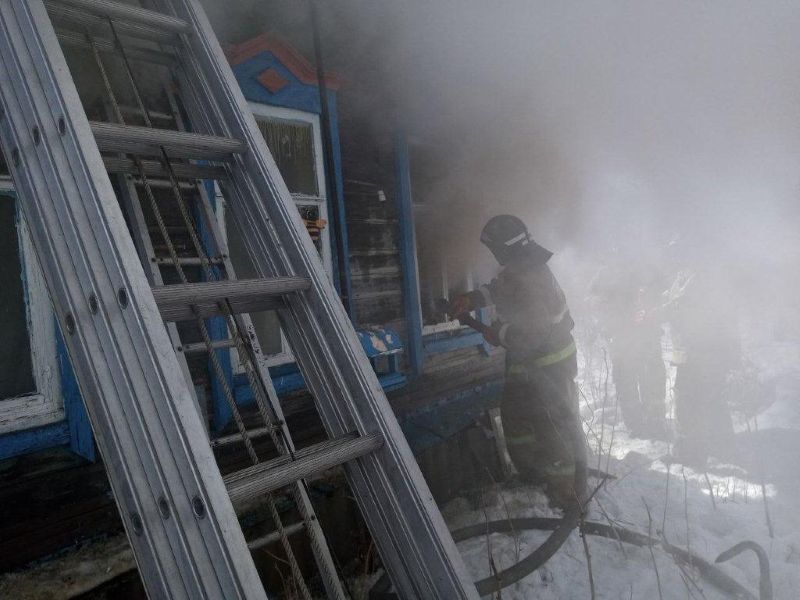 Стали известны подробности пожара в сельском доме Шигонского района