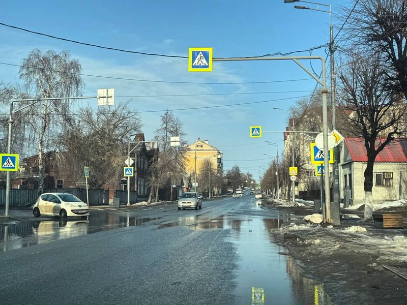 Метеорологи обещают двойную опасность на дорогах Сызрани - хоть из дома не выезжай