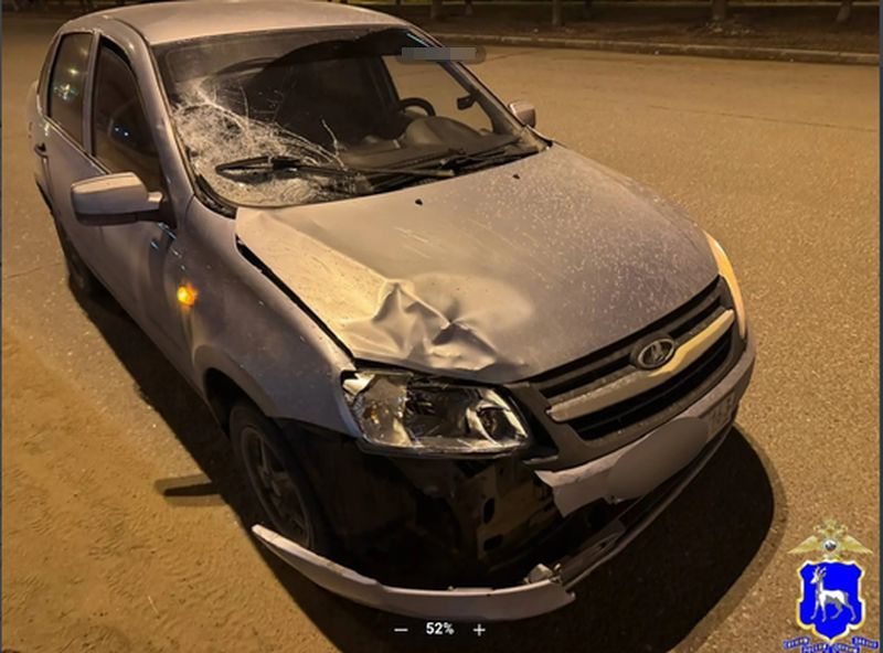 Сегодня вечером в Самарской области погибла женщина