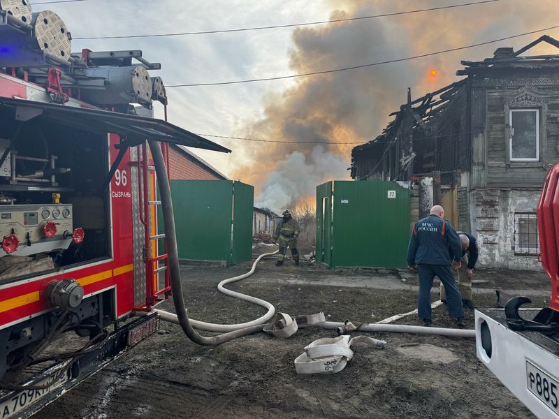 И вновь о пожаре в Сызрани: в МЧС сообщили подробности