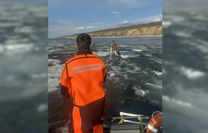 Безумие и отвага: в Самарской области спасли двух рыбаков