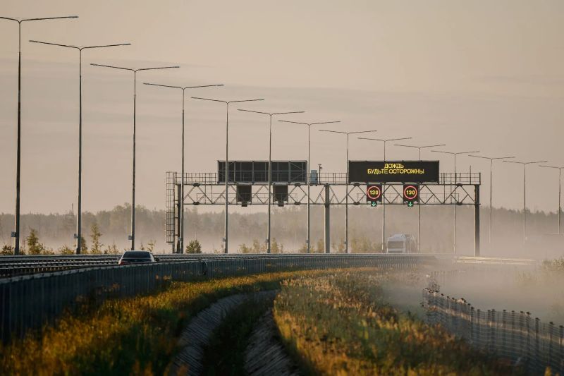 С 13 апреля на двух трассах федерального значения вводится повышенный скоростной режим