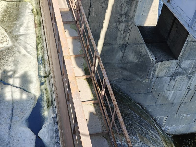 На Жигулёвской ГЭС проведен пробный подъём затвора водосливной плотины