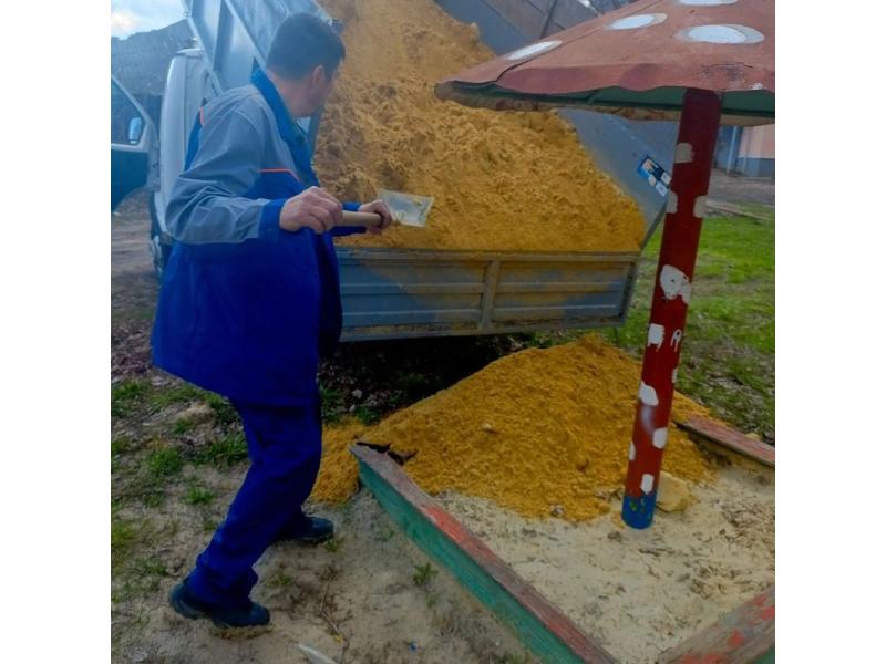 Есть из чего лепить куличики: детям в Сызрани сделали подарок