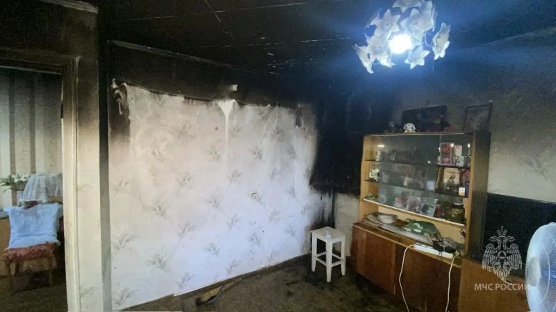 В Самарской области пасхальная свеча привела у пожару и госпитализации 97-летней женщины