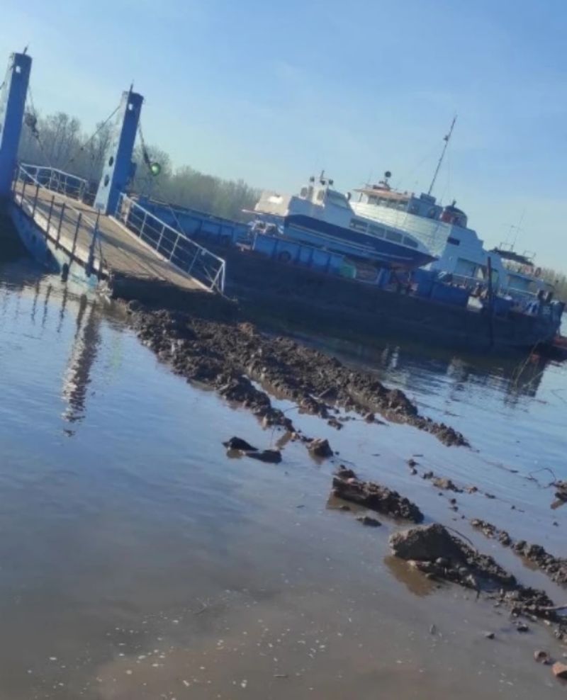 Работа переправы «Самара – Рождествено» приостановлена из-за резкого подъёмом уровня воды в Волге