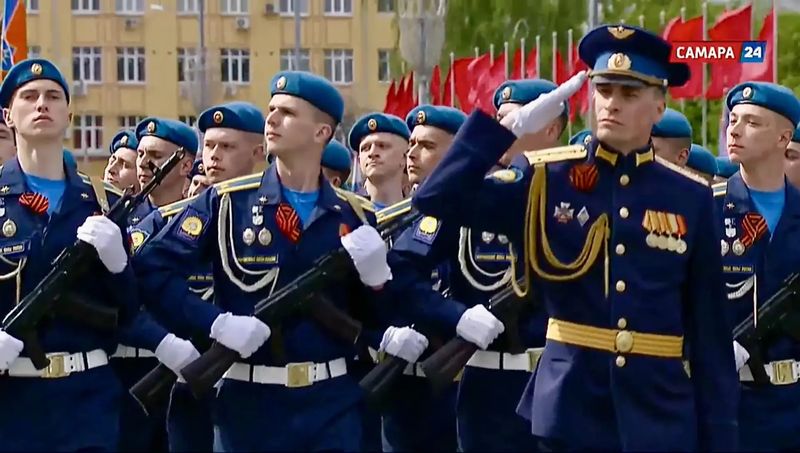 СВВАУЛ - участник Парада Победы в Самаре