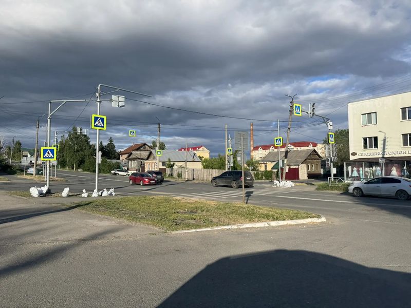 На «волшебном» перекрестке в центре Сызрани заработал светофор