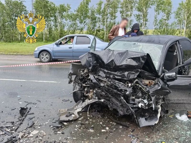 На встречной полосе трассы М-5 «Урал» в иномарке с детьми выжил только взрослый пассажир