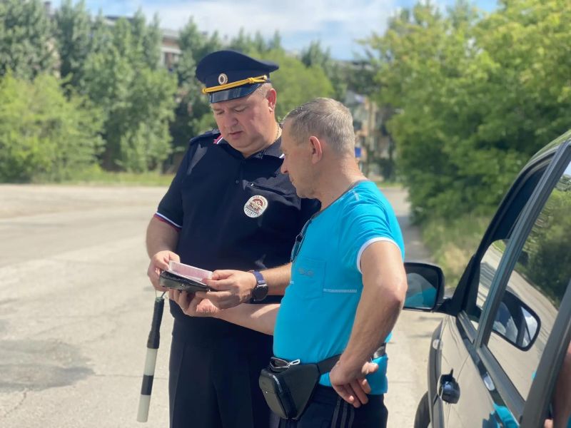 В выходные дни дороги Сызрани патрулирует лично врио начальника Госавтоинспекции
