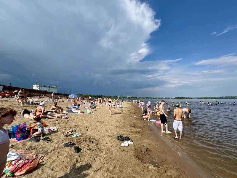 Пробы воды в Волге у трех пляжей Сызрани наконец показали нужный горожанам результат