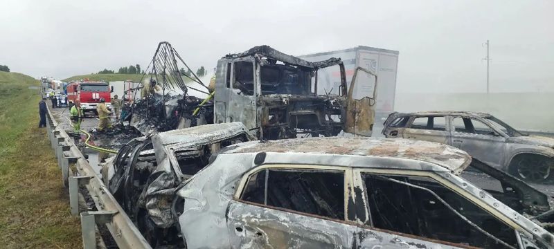 Дорожники прокомментировали массовое ДТП на М‑5 с погибшими детьми: претензии к службам не выставлены