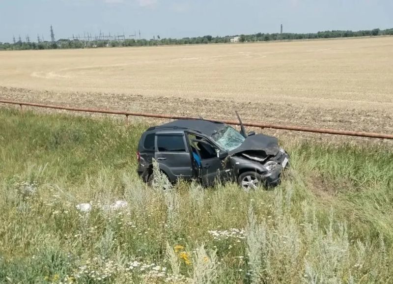 Беда приключилась с пассажиром улетевшего с дороги Chevrolet