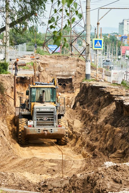 В Юго-Западном районе Сызрани пролонгировали перекрытие дороги