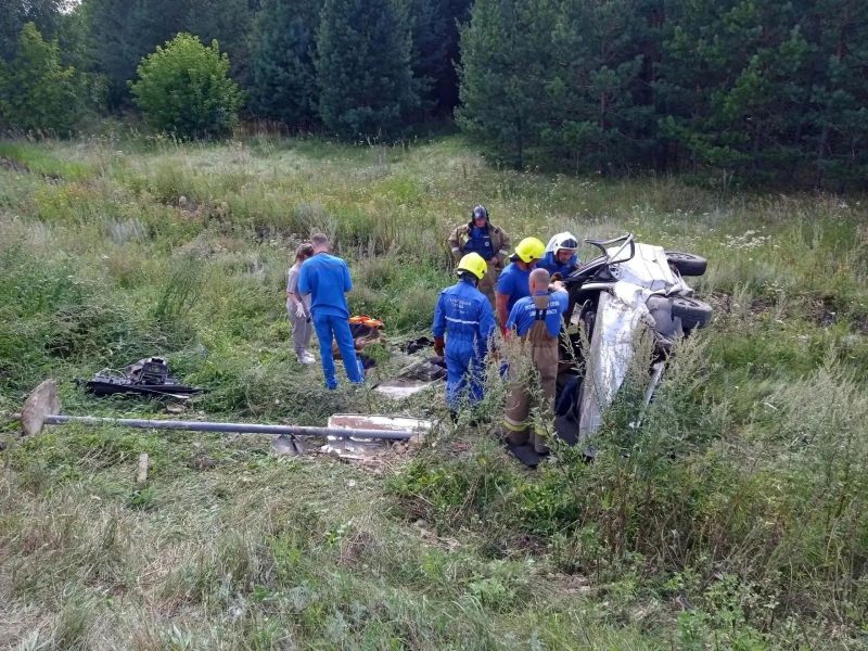 В Сызранском районе произошло серьезное ДТП с пострадавшими