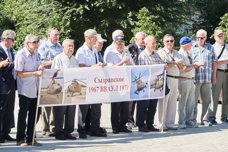 Старая гвардия СВВАУЛ сбросила с плеч груз прожитых лет и прибыла в Сызрань