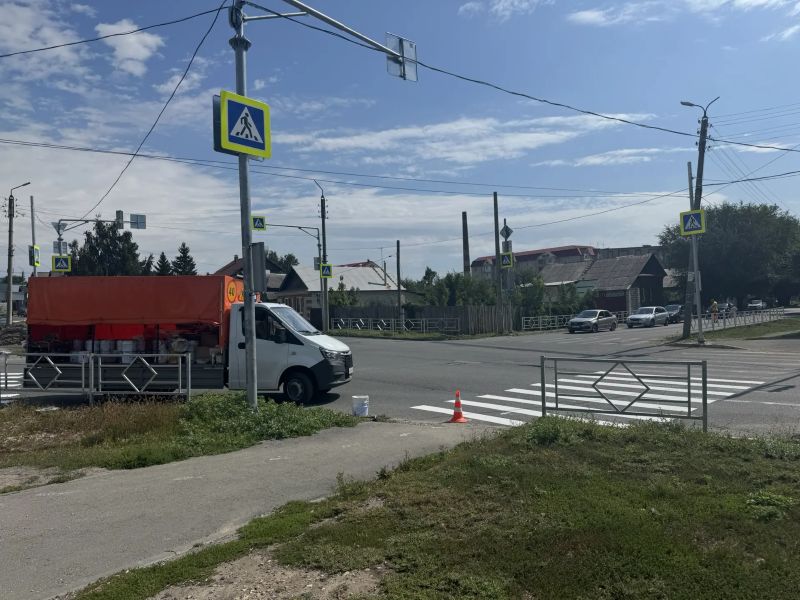 В Сызрани обновили разметку на самом аварийном перекрестке