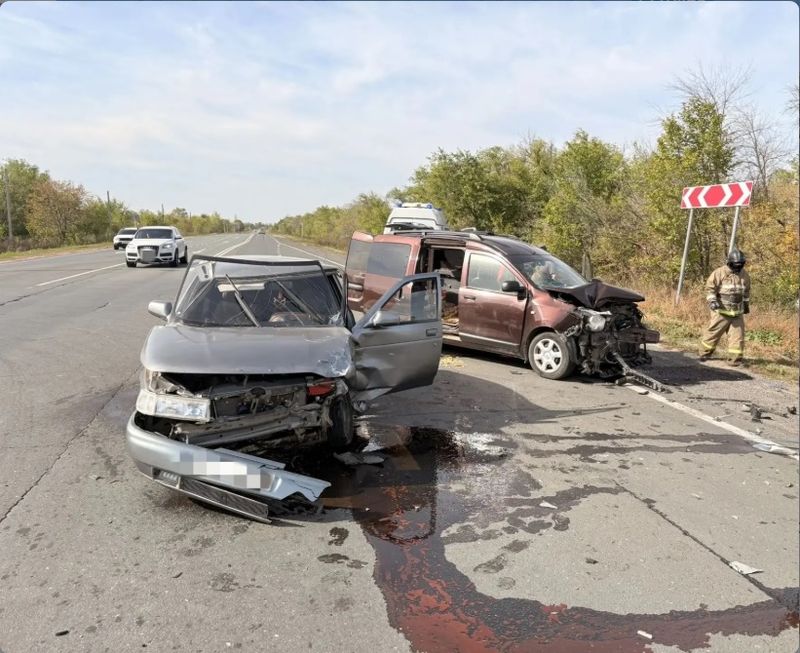 Женщина пострадала в жестком ДТП под Сызранью