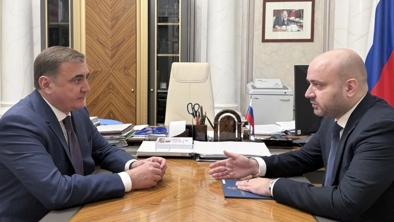 Вячеслав Федорищев представил приоритеты развития промышленности на встрече с помощником Президента РФ Алексеем Дюминым