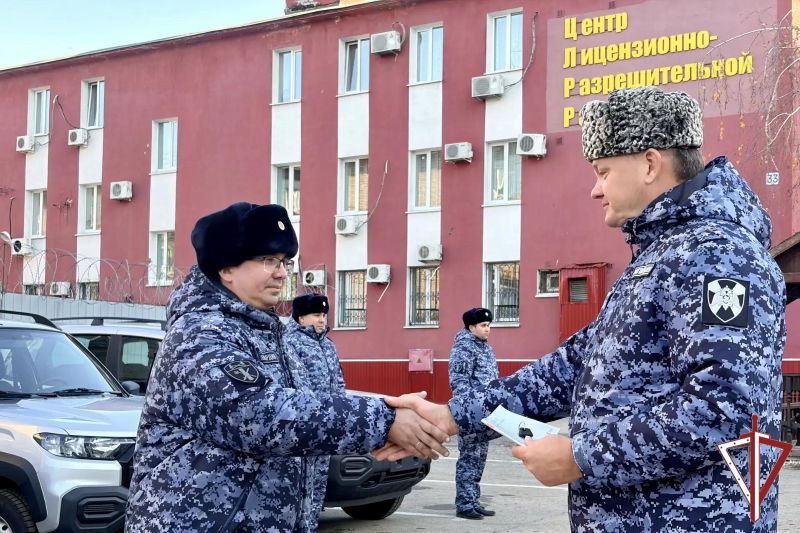 В Самарской области сотрудники Росгвардии получили новые «Нивы»