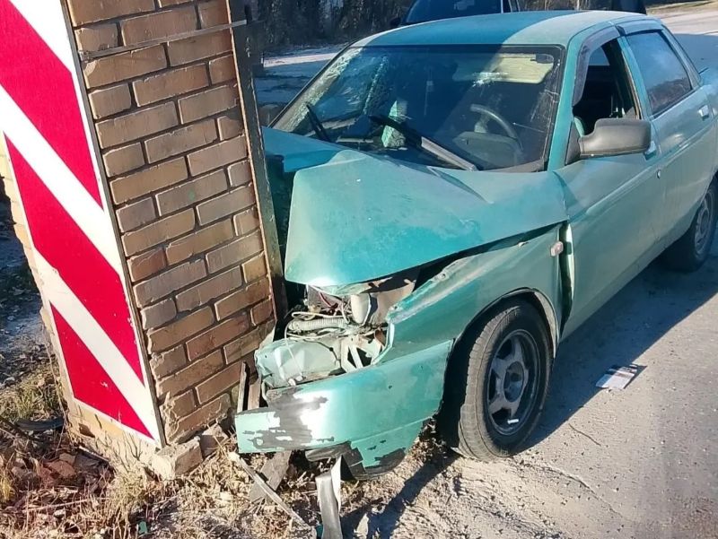 В Шигонском районе на въезде в посёлок Волжский Утёс произошло ДТП
